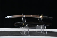 Wakizashi - Mountain Tiger Roar 虎の吼える山林 - Wakizashi - 1045 steel 28 Inch katana - 3