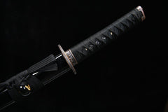 Wakizashi - Mountain Tiger Roar 虎の吼える山林 - Wakizashi - 1045 steel 28 Inch katana - 4