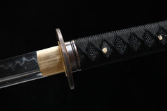 Wakizashi - Mountain Tiger Roar 虎の吼える山林 - Wakizashi - 1045 steel 28 Inch katana - 6
