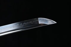Wakizashi - Mountain Tiger Roar 虎の吼える山林 - Wakizashi - 1045 steel 28 Inch katana - 9