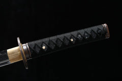 Wakizashi - Mountain Tiger Roar 虎の吼える山林 - Wakizashi - 1045 steel 28 Inch katana - 5