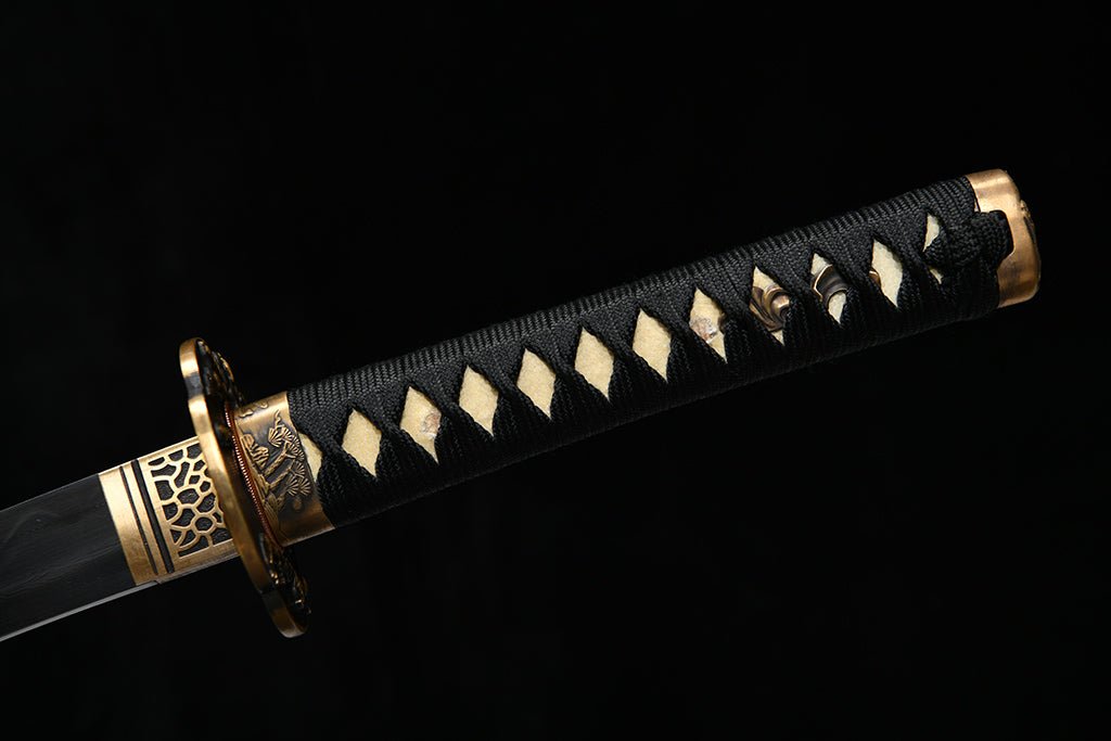 Wakizashi - Wild Mustang ( 野生 マスタング ) by NIMOFAN Katana丨Japanese sword, perfect for martial arts and collectors.
